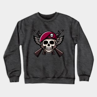 Cartoony Airborne Paratrooper Crewneck Sweatshirt